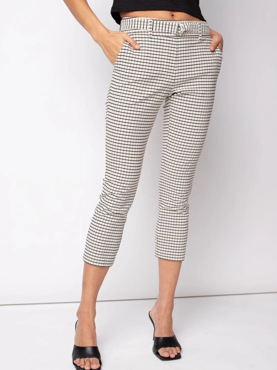 San Francisco Pants And Capris | Straight Fitted Pull-On Capri