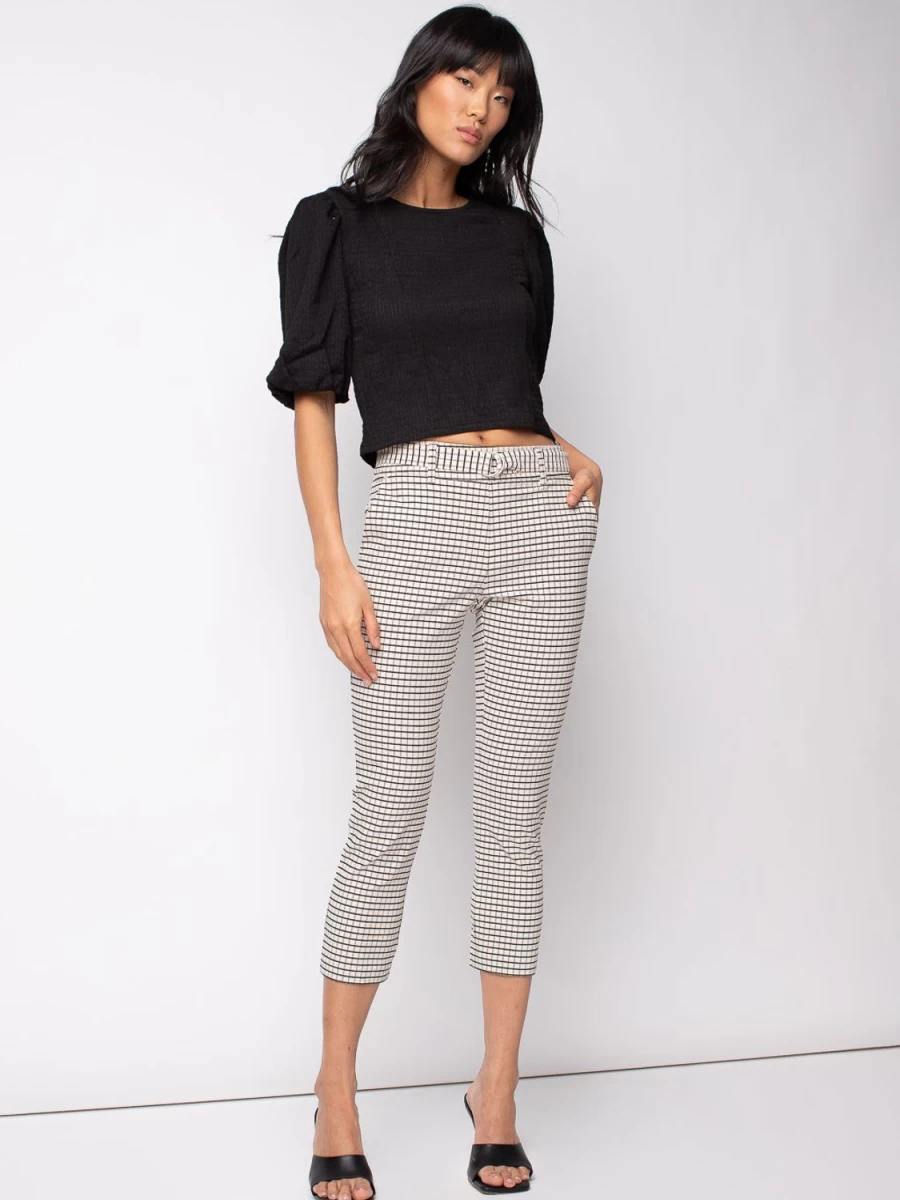 San Francisco Pants And Capris | Straight Fitted Pull-On Capri
