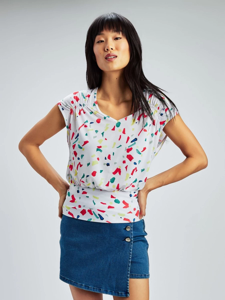 San Francisco T-Shirts And Tunics | Short-Sleeve Semi-Fitted T-Shirt