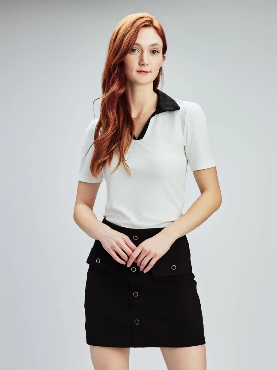 San Francisco T-Shirts And Tunics | Short-Sleeve Semi-Fitted T-Shirt
