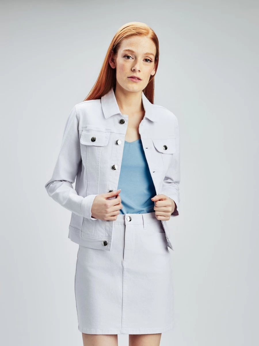 San Francisco Jeans | Long-Sleeve Semi-Fitted Denim Jacket