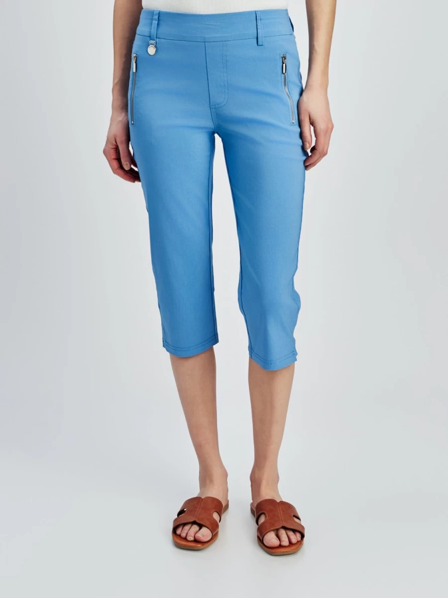 San Francisco Pants And Capris | Straight Fitted Pull-On Capri