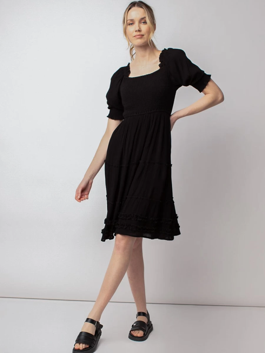 San Francisco Dresses | Flared Midi Dress