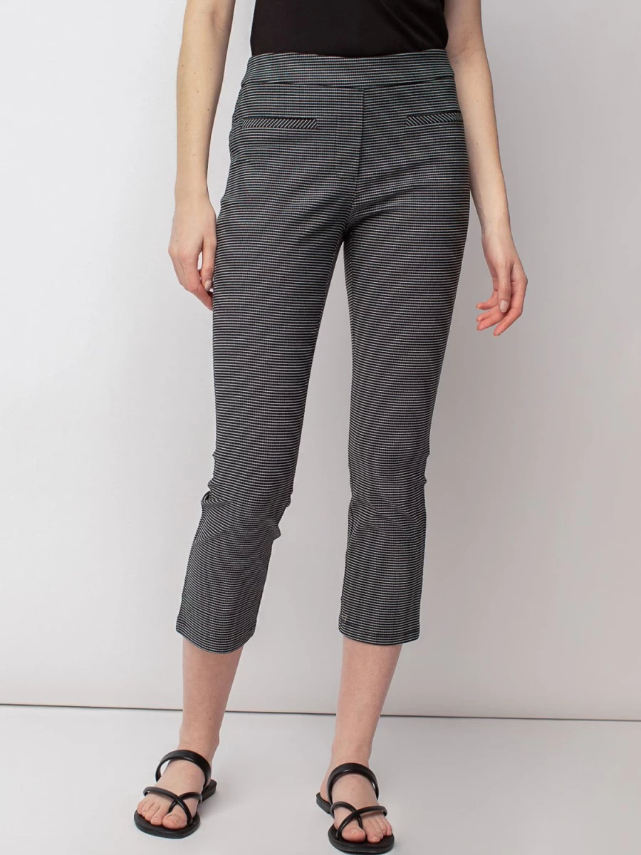 San Francisco Pants And Capris | Straight Fitted Pull-On Capri