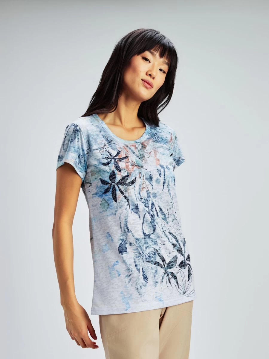 San Francisco T-Shirts And Tunics | Short-Sleeve Semi-Fitted T-Shirt